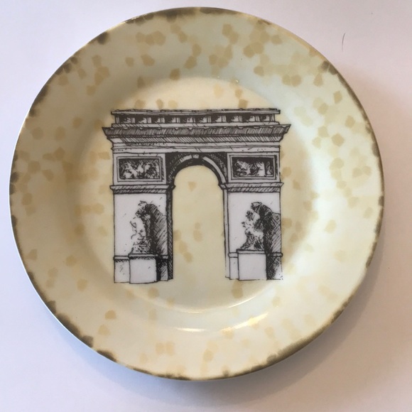 Elite Decor Set of 3 French Inspired Plates - Picture 4 of 6